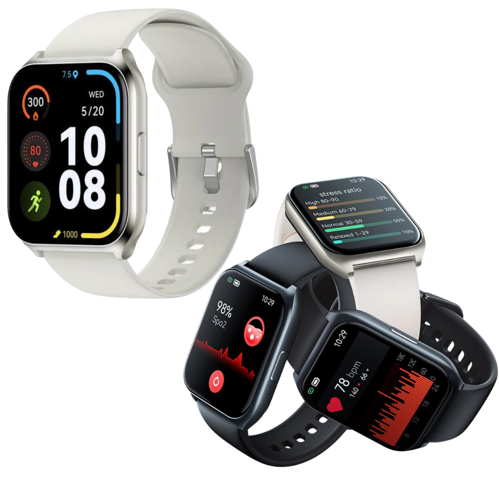 Smartwatch Llamadas Filwans Gts Mini + Audífonos G-tide Color Plata