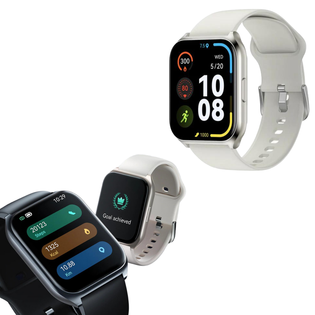 Audífonos Openwear G-tide OWS2 + Smartwatch Filwans Gts  mini, llamadas Plata.