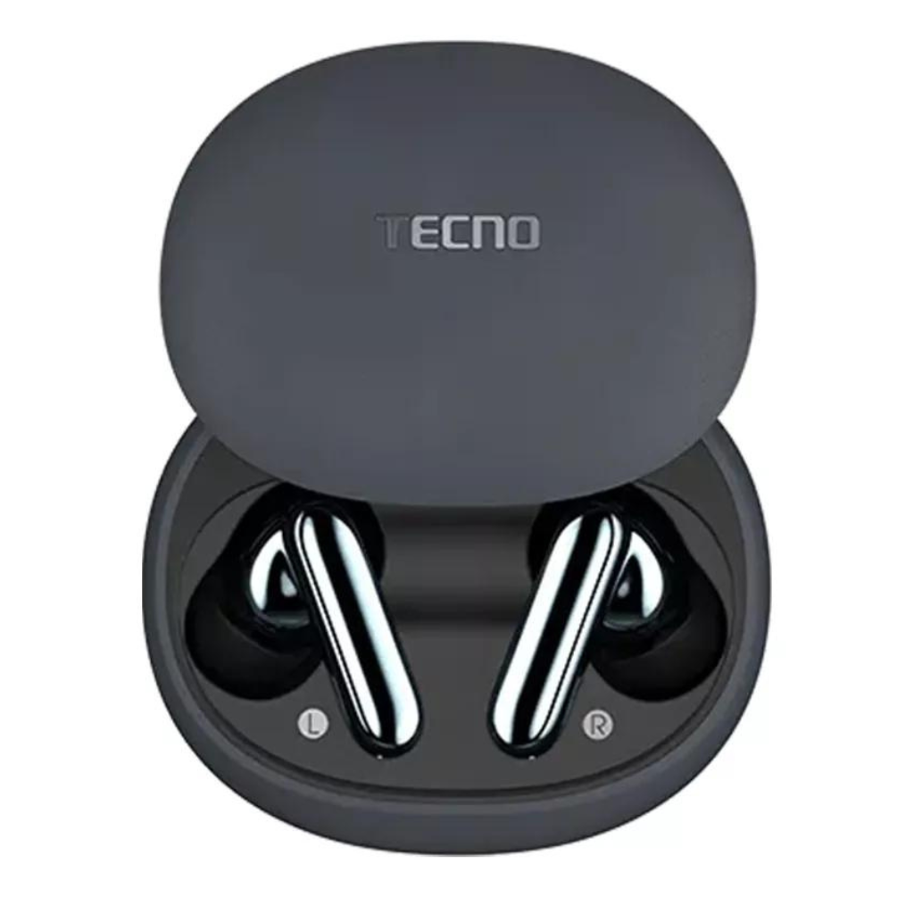 Audífonos Bluetooth Tecno True1 Gris