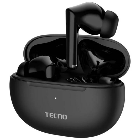 Audífonos Bluetooth Tecno Buds3  Intrauditivos. Negro