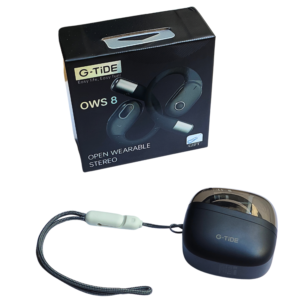 Audífonos G-Tide OWS 8 True Wireless - Bluetooth 5.4, Cancelación de Ruido y Sonido Hi-Fi