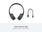 Audífonos inalámbricos  Sony on-Ear WH-CH520 hasta 50 Horas de duración de batería, Negro