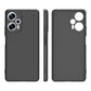 Funda Xiaomi Mi Poco F5 Funda Protectora de TPU Suave Ultrafina Matte Minimalista para Xiaomi Mi Poco F5 Case Carcasa Liso (Negro)