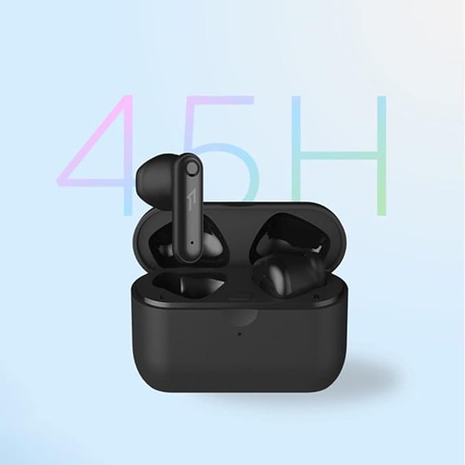 Audífonos bluetooth 1More neo con hasta 45 horas de batería con caja de carga.