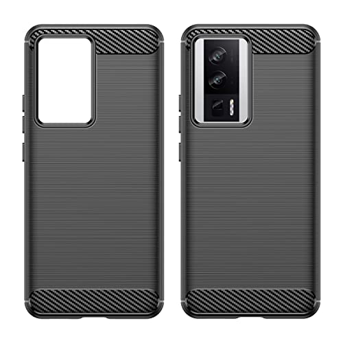 Funda Xiaomi Poco F5 Pro y Redmi K60 Pro Funda Protector TPU Suave Durable Silicon Cover