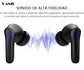 Audífonos Inalámbricos Bluetooth VANIR  con Hi-Res Audio,Audífonos Bluetooth semiabiertos con cancelación de Ruido