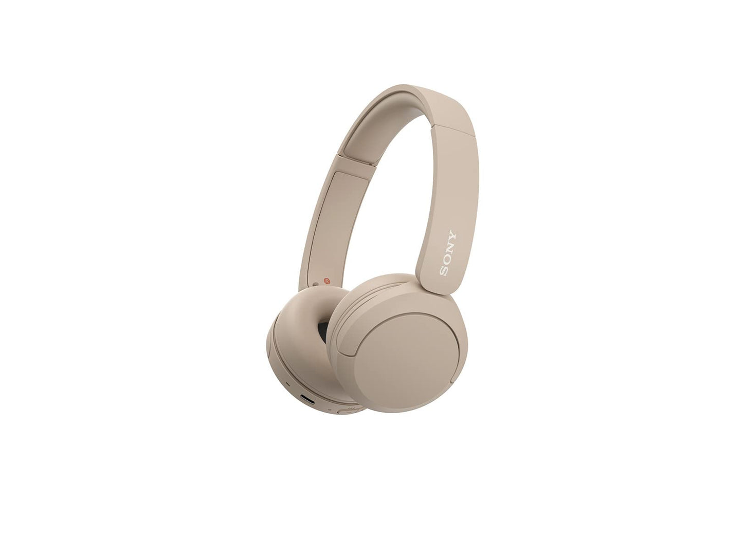 Audífonos inalámbricos Sony on-Ear WH-CH520 hasta 50 Horas de duración de batería, Beige.