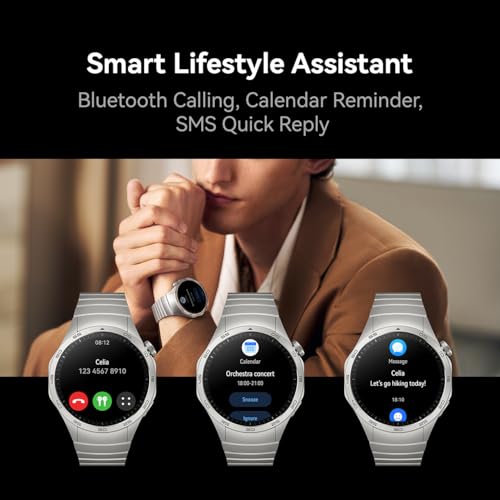 Huawei Watch GT4 (GPS) Smartwatch 46mm, Café, hasta 14 Días de Batería.