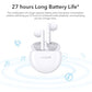 Honor Earbuds X5, Auriculares Inalámbricos Bluetooth 5.2 con Micro, 27H Cascos Inalámbricos Bluetooth, IPX4 Auriculares Inalámbricos, Blanco