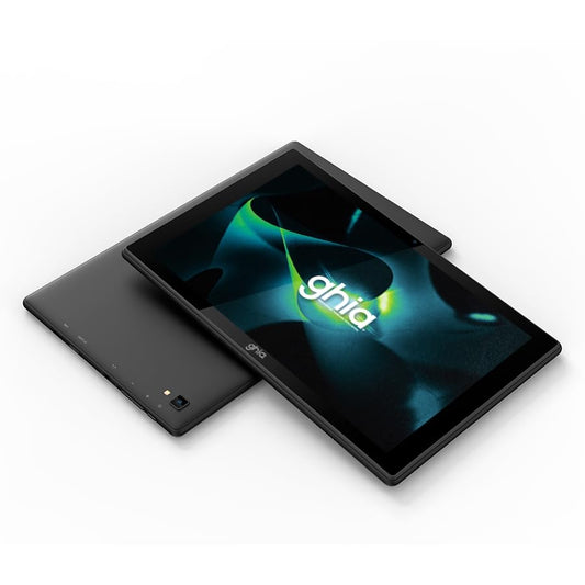 Tablet GHIA  GVPNT Pantalla De 10 Pulgadas, Teclado, Procesador A523 OCTACORE, 4GB/64GB. Android 13. Negro