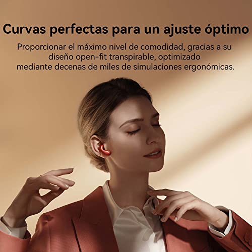 HUAWEI FreeBuds 5, Hi-Res, hasta 30 Horas de reproducción, ANC, Gris Acero, Compatible con Android e iOS