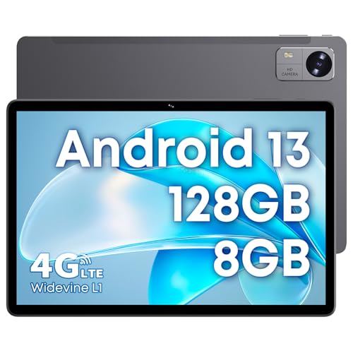 CHUWI Tableta Android 13, Tableta Hi10 XPro de 10,1 Pulgadas, 8GB RAM 128GB ROM, Tableta Unisoc T606 Octa-Core Android, 1280X800 HD IPS, Cámara de 13MP&5MP, 7000mAh, 4G LTE/5G WiFi/GPS/BT 5.0, Tipo C