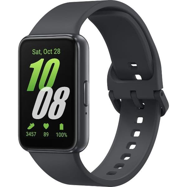 Samsung Galaxy Fit 3: Smartwatch AMOLED de 1.6" con 14 días de batería y 100+ modos de ejercicio. Negro