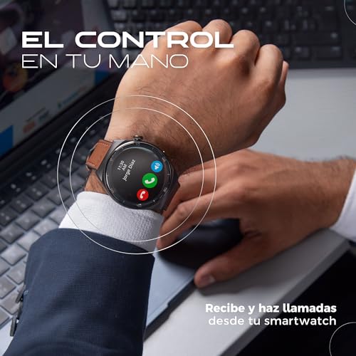 Smartwatch ERA One Class Pantalla AMOLED 1.43 Llamadas Asistente de Voz Bluetooth