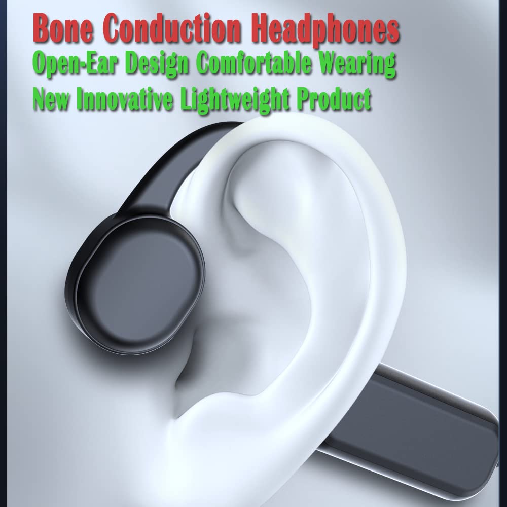 IHAO Auriculares de Conducción Ósea IHBQ33 – Bluetooth 5.0 & MP3 Integrado