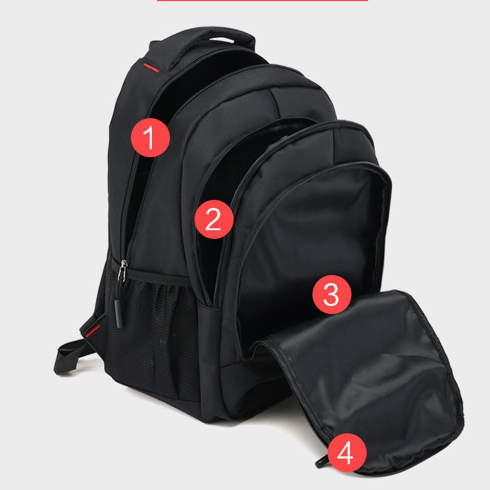 Mochila para Laptop ZUMECA – Gran Capacidad, Diseño Antirrobo e Impermeable