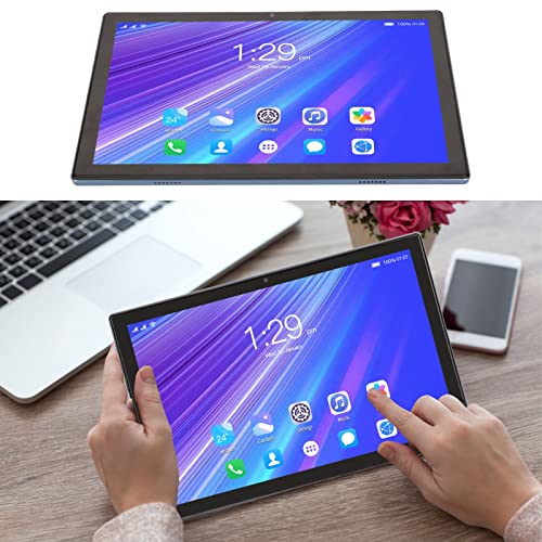 Tablet  Android , 1920x1200 IPS HD Screen, 6GB RAM 128GB ROM, Octa Core Processor, Dual Sim 4G LTE Call Tablet, WiFi Tablet PC 8800mah Azul(US)