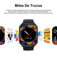 Smartwatch 2.01" EASYTAO. Pantalla Grande, Reloj Inteligente Llamada Bluetooth, Impermeable IPX67, Monitor De Frecuencia Cardíaca/Oxígeno en Sangre/Presión Arterial, Micrófono Incorporado(Negro)