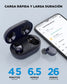 HTC Audifonos Inalambricos Audífonos Bluetooth 5.3 Inalámbricos Auriculares Earbuds con Micronofo Compatible Pare Sony Xiaomi Huawei Laptop Tablet (Negro)