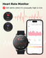 SmartWatch GT2 Truefree ,Llamadas Bluetooth/notificaciones, 100+ Modos Deportivos, Monitor de Salud de oxígeno en Sangre/frecuencia cardíaca/sueño/estrés, Impermeable IP68