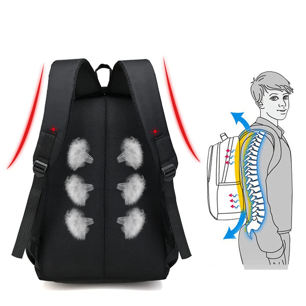 Mochila para Laptop ZUMECA – Gran Capacidad, Diseño Antirrobo e Impermeable