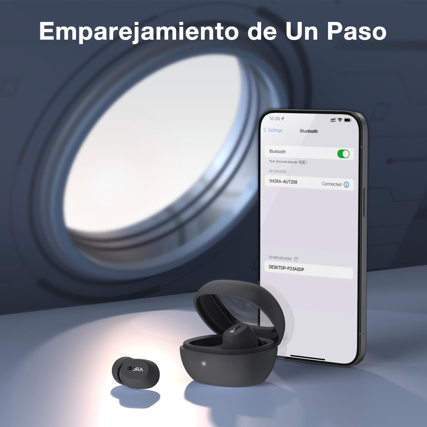 Audífonos Inalámbricos 1 Hora Estilo Comodidad y Tecnología en Cada Detalle.