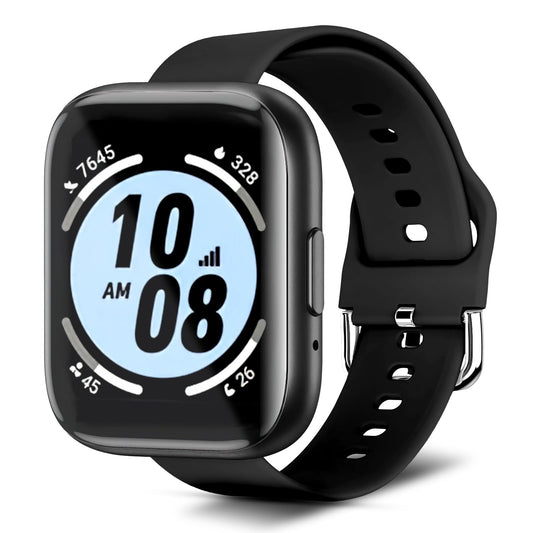 Smartwatch Folteitei IP67 ,Pantalla Táctil 1.55" ,Monitor de Frecuencia Cardíaca  Modos Deportivos  Notificaciones Inteligentes Batería de Larga Duración  Compatible con iOS y Android