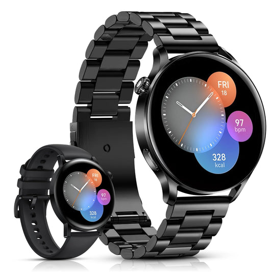 Smartwatch Deportivo con Bluetooth, Pantalla Táctil de 1.28” e IP67 – Monitor de Salud y Múltiples Modos Deportivos