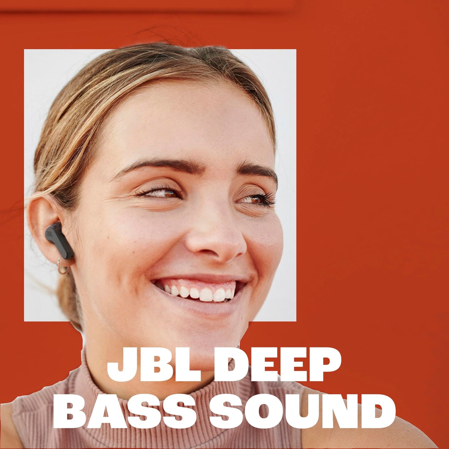 Audífonos Inalámbricos JBL Vibe Beam, Reproducción 32 Horas, Resistentes al Agua y al Polvo IP57 - Negro.