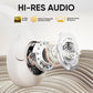 Audífonos QCY H3 Bluetooth 5.4, Cancelación Activa de Ruido, Hi-Res Audio, Diadema Plegables Auriculares Over Ear, 60 Horas de Reproducción Compatible con iOS/Android