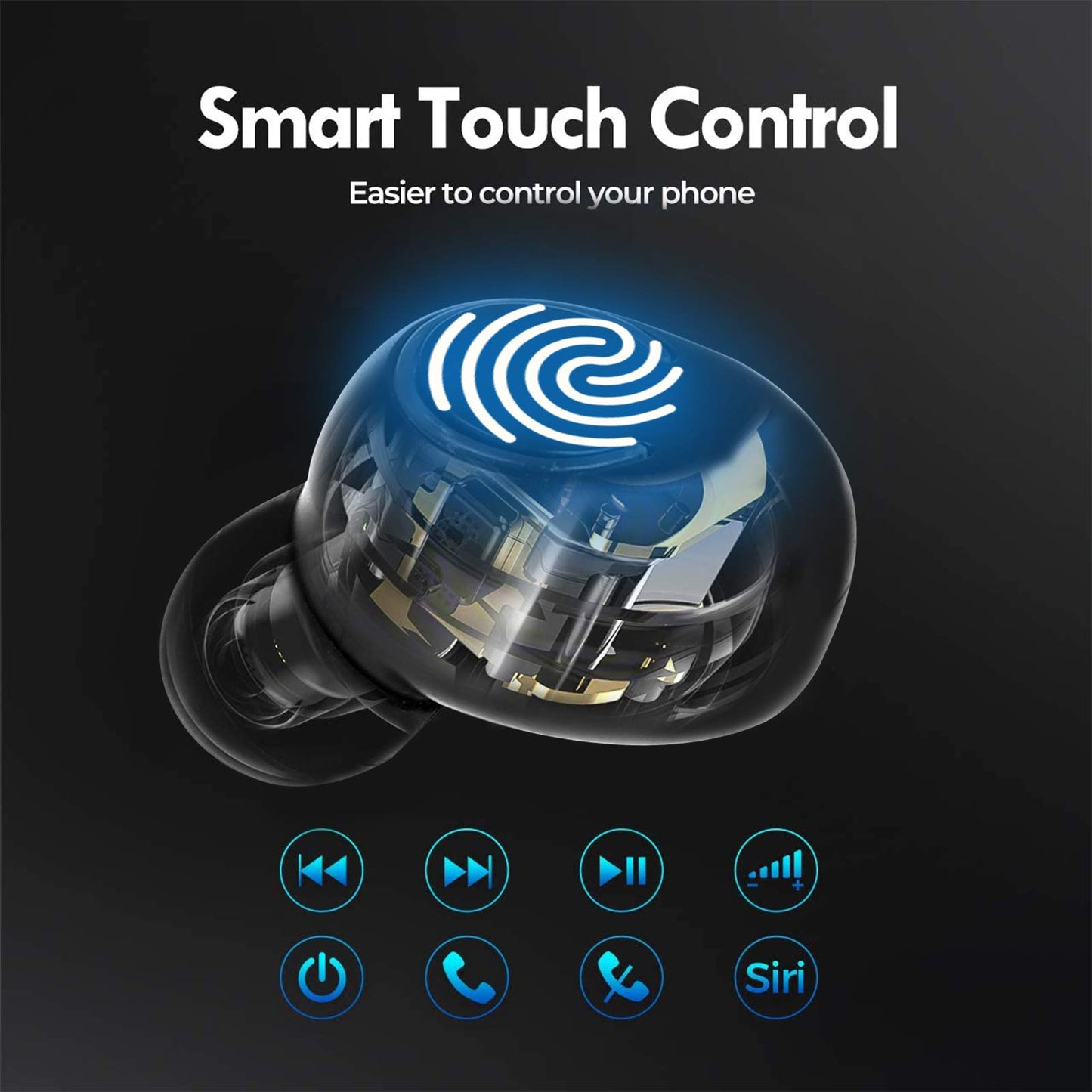 Audífonos Bluetooth Fentech F9-5 – Sonido Estéreo HD, IPX7, Batería de Larga Duración y Pantalla LED