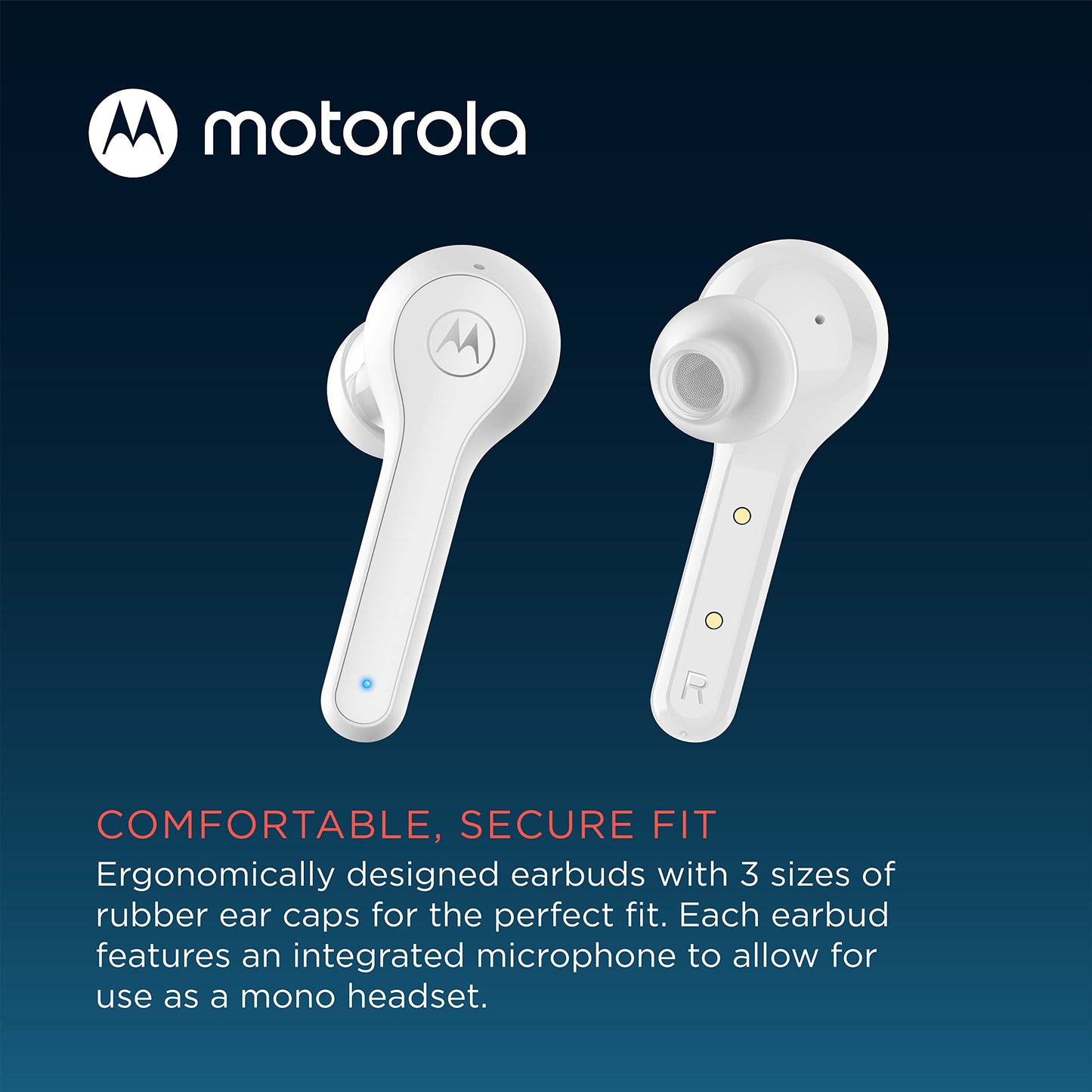 Auriculares Bluetooth Inalámbricos Motorola Moto Buds 085, Micrófono, Conexión Dual, IPX5.