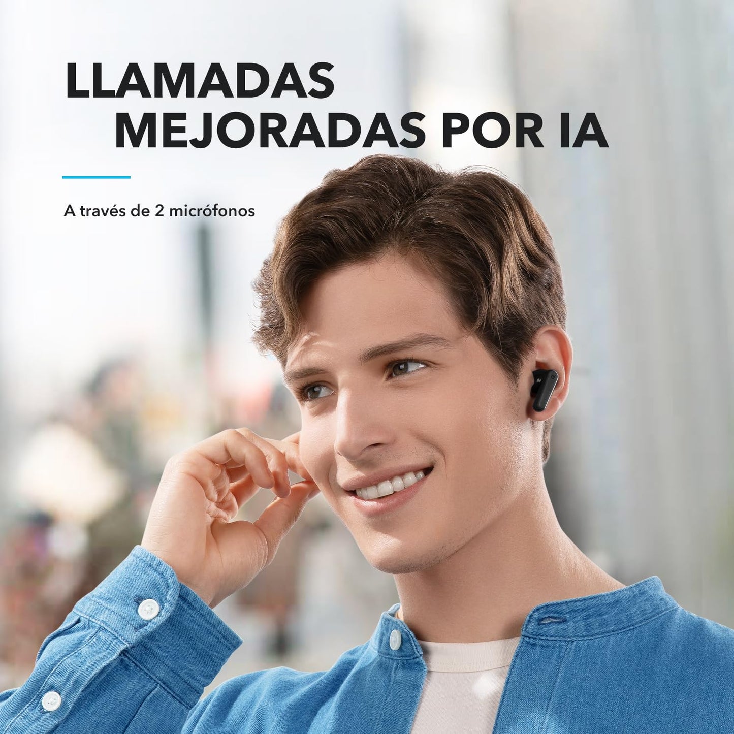 Audífonos bluetooth  Anker Soundcore P20i – Audífonos Inalámbricos Bluetooth 5.3 con Bajos Potentes