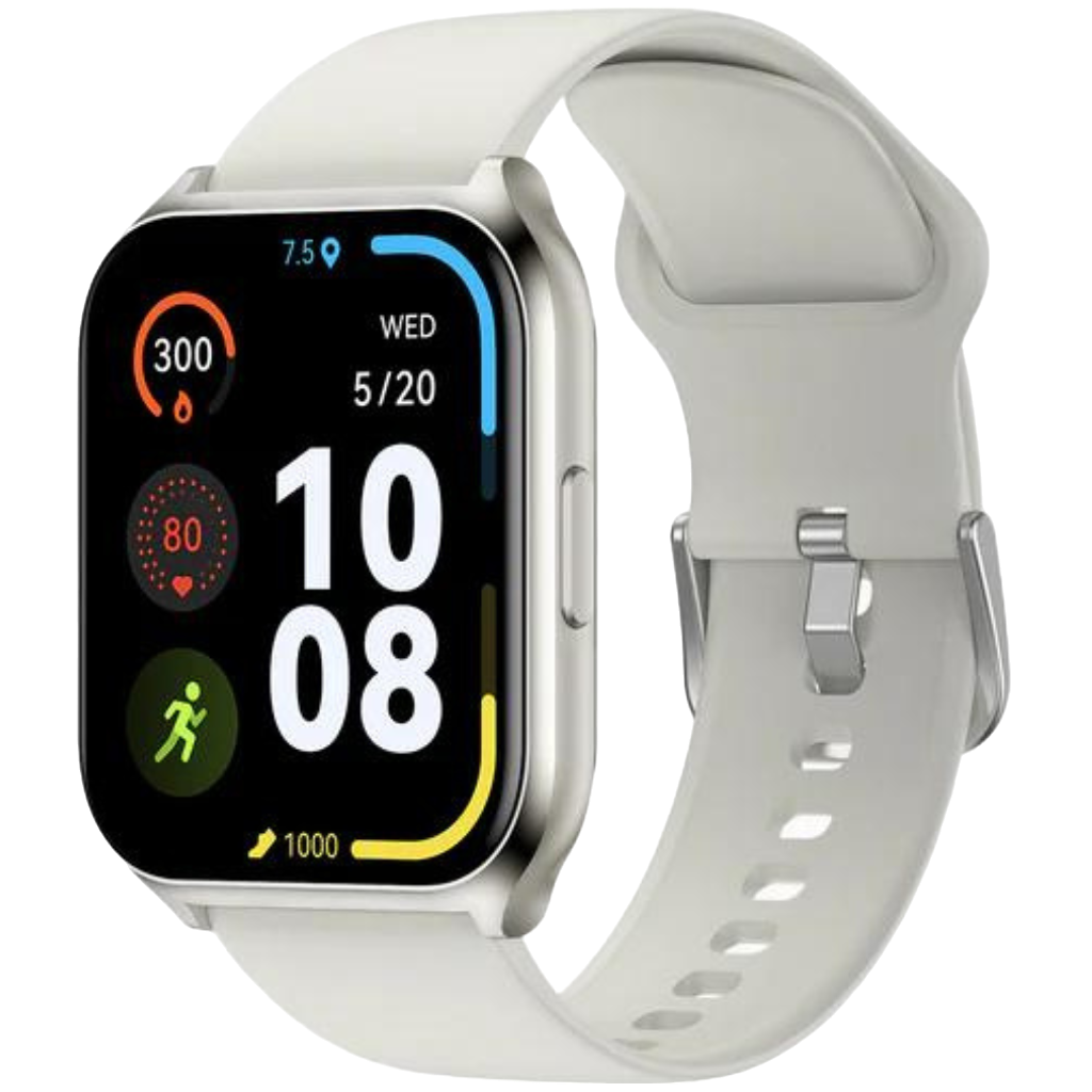 Smartwatch Filwans GTS Mini, pantalla 1.85'' responde llamadas, larga duración batería, metal.