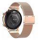 Smartwatch Dorado para Mujer, Romance G-Tide con Llamadas Bluetooth y Monitoreo de Salud