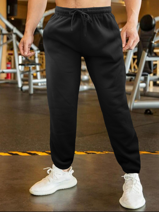 Jogger Pants Hombre De Felpa Gym Pans Pantalones Cargo Bolsa