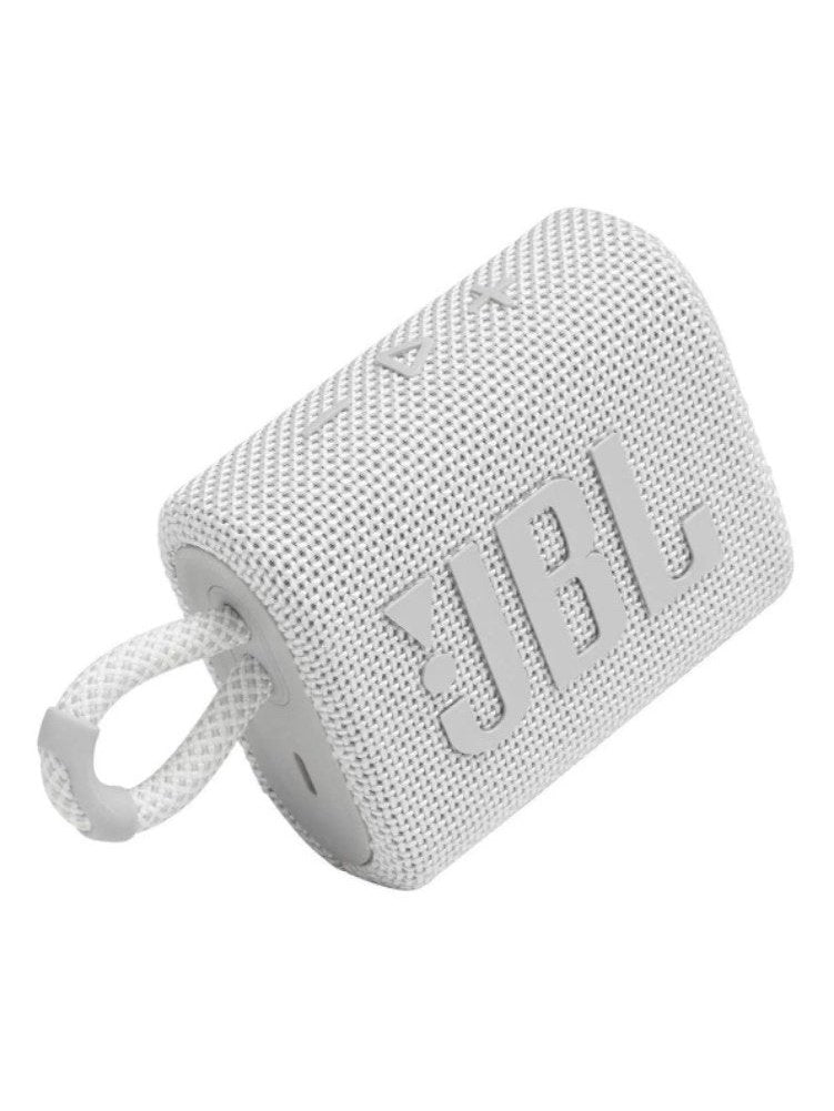 Bocina bluetooth JBL Go 3 portátil Blanca. Batería 5Hrs - Tecniquero