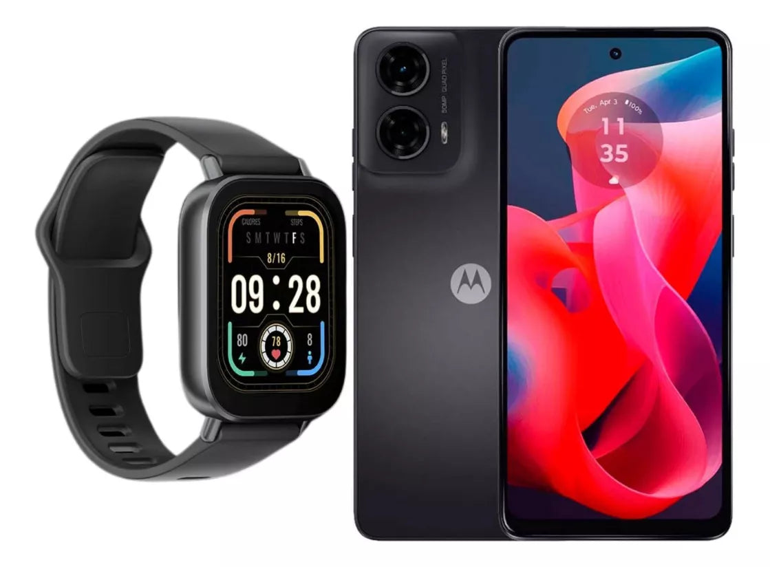 Moto G24 Smartphone Con Redmi Watch 5 Active De Regalo