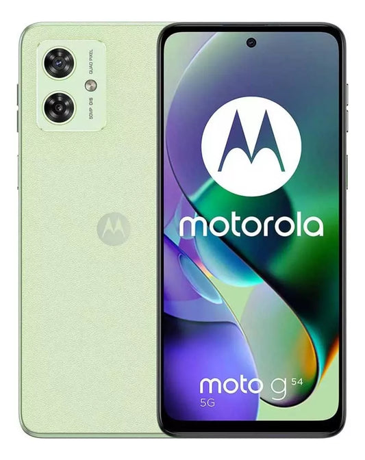 Celular Motorola G54 5g 256gb Dual Sim 8gb Ram Verde Menta Cámara Doble 50mp Pantalla 6.5