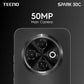 Tecno Spark 30c Dual Sim 256gb+8 Gb Blanco