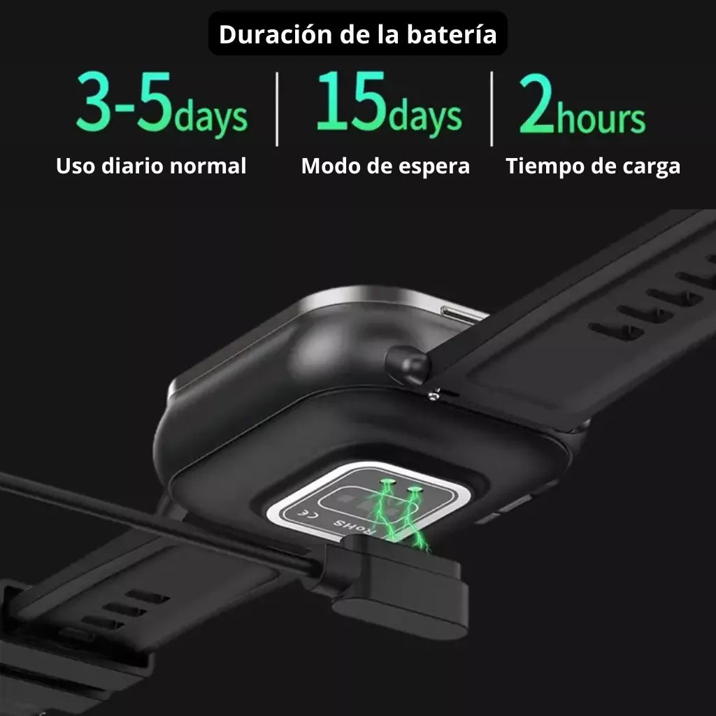 Smartwatch 2 En 1 Con Auriculares Integrados.