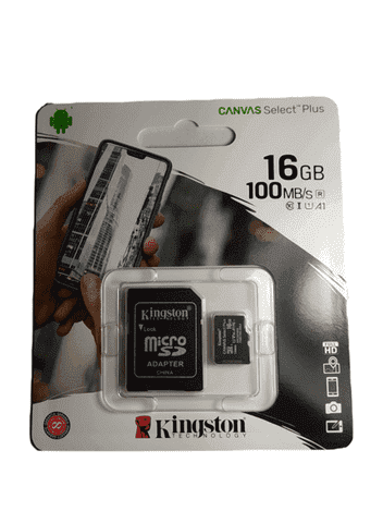 Memoria Micro Sd 16 Gb, Kingston 100mb/s - Tecniquero