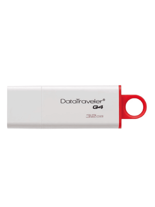 Memoria Usb Kingston G4 32gb 3.0 Blanco/rojo. Paquete 3 Piezas - Tecniquero