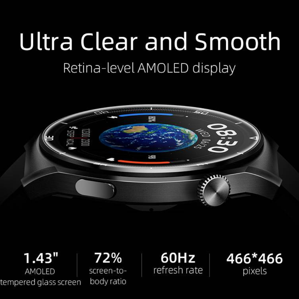 QCY smartwatch Gt2 + Xiaomi redmi buds 6 active audífonos bluetooth. Combo