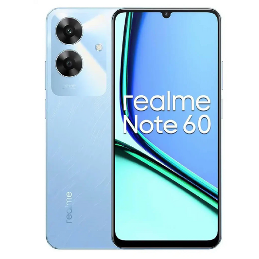 Realme Note 60 – 128GB ROM, 4GB+8GB RAM VIRTUALES, Cámara 32MP y Batería 5000mAh