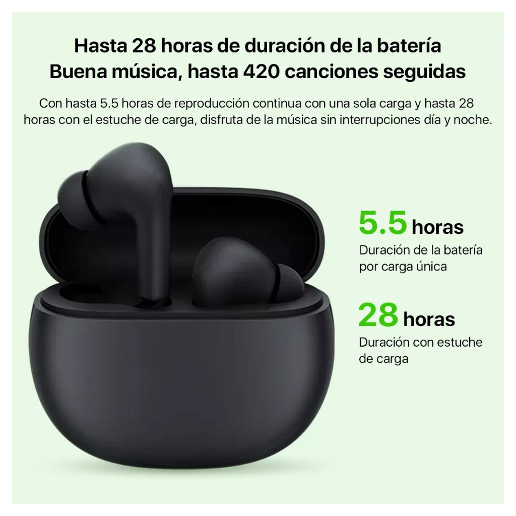 Combo Filwans GTS Mini y Xiaomi Redmi Buds 4 Active - Tecnología de Salud y Sonido Inalámbrico para un Estilo de Vida Activo