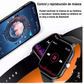 Smartwatch Reloj Inteligente Mujer Y13 DORADO metal.Llamadas Bluetooth, Rastreador de Actividad,Deportes, Notificaciones