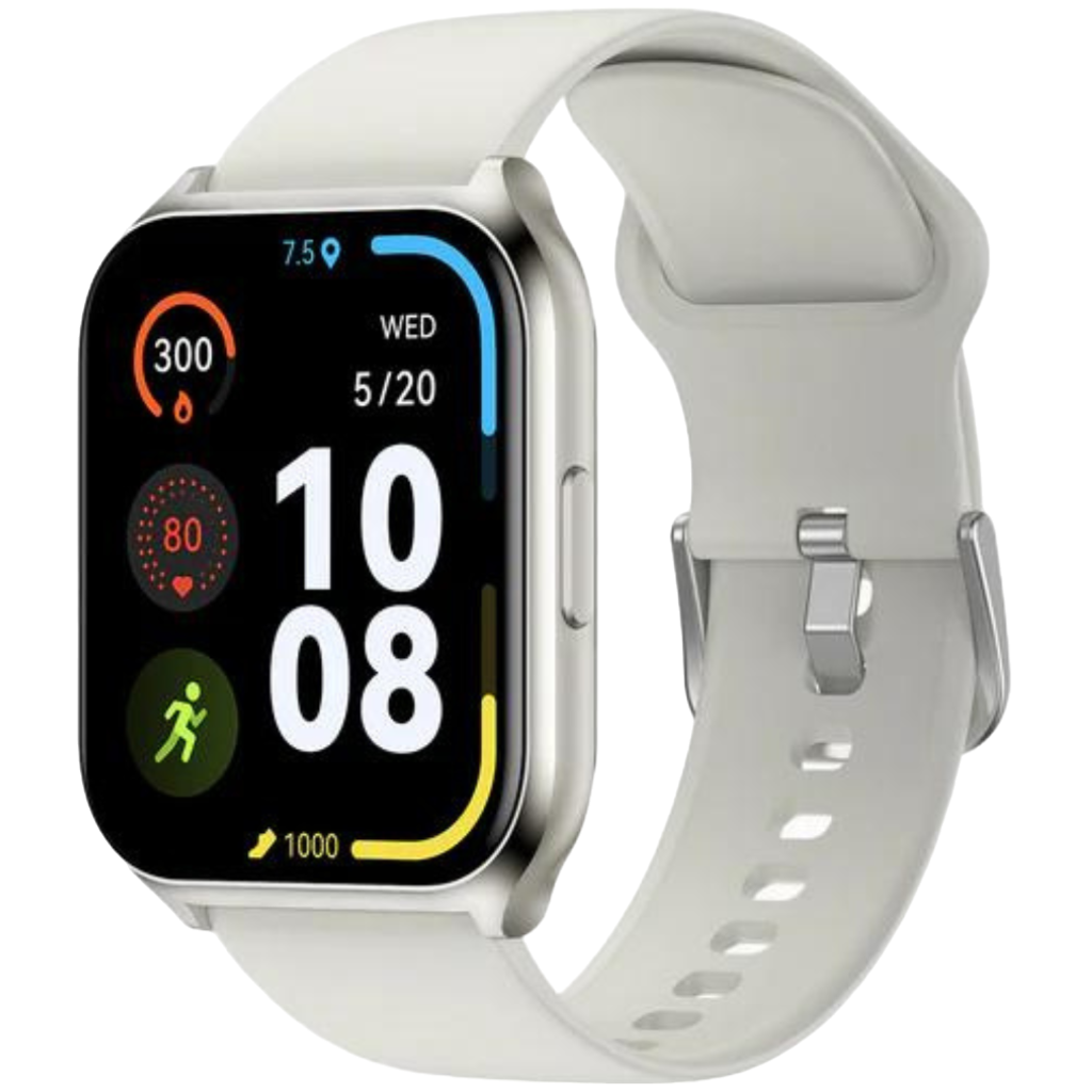 Smartwatch Filwans GTS Mini Plata  Pantalla 1.85'' HD, Llamadas Bluetooth, Salud y Fitness, Batería de Larga Duración, IP68