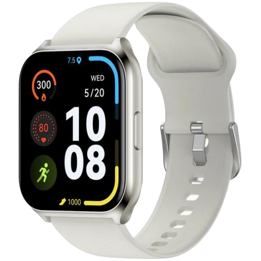 Smartwatch Filwans GTS Mini, pantalla 1.85'' responde llamadas, larga duración batería, metal.