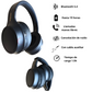 Audífonos Diadema Bluetooth 5.4 Moreka  19 Horas